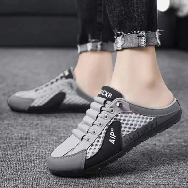 2025 Summer Men's Slip-On Casual Sneakers – Soft, Comfortable & Breathable