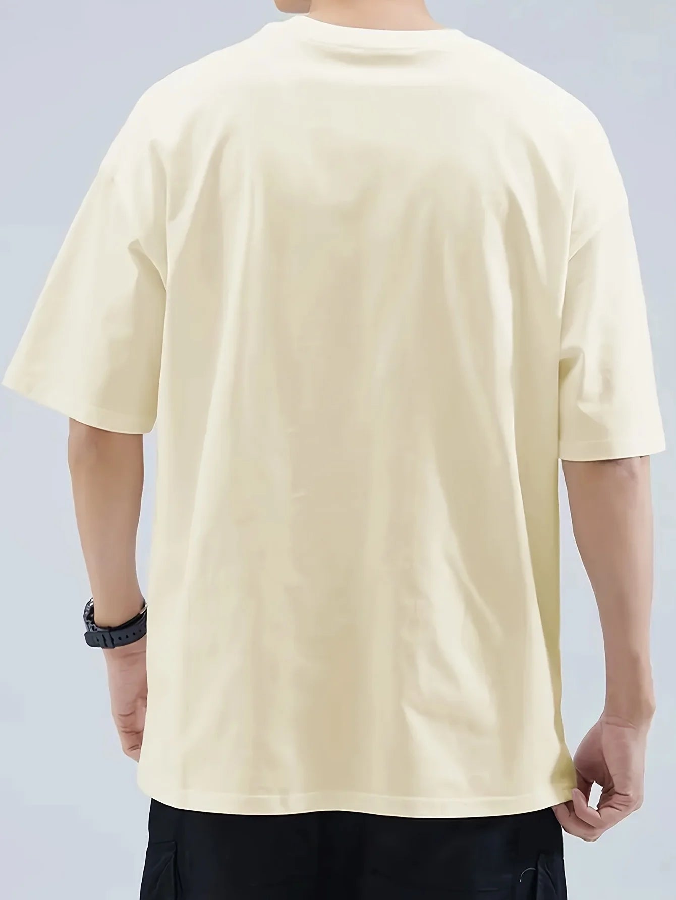 Men's Summer 100% Cotton Casual Japanese Samurai Printed T-Shirt