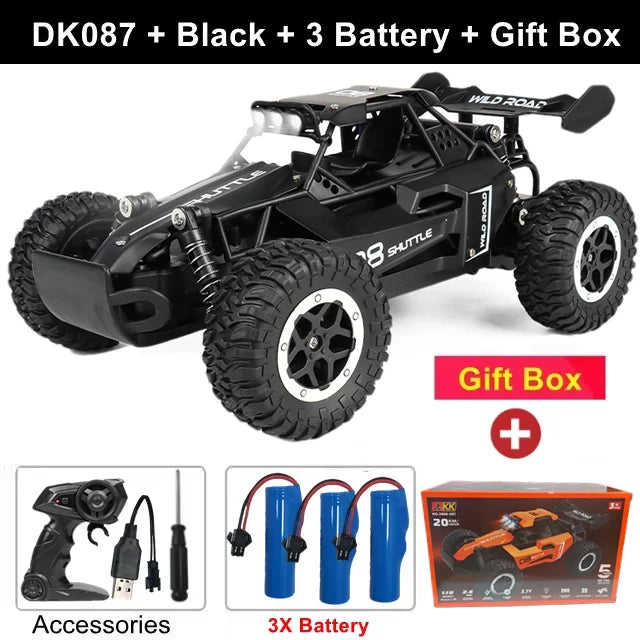 Remote Control Drift Racing Car High-Speed RC Truck with LED Lights