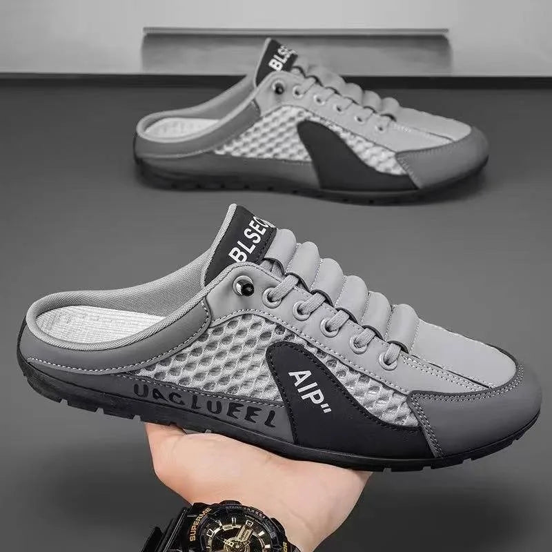 2025 Summer Men's Slip-On Casual Sneakers – Soft, Comfortable & Breathable