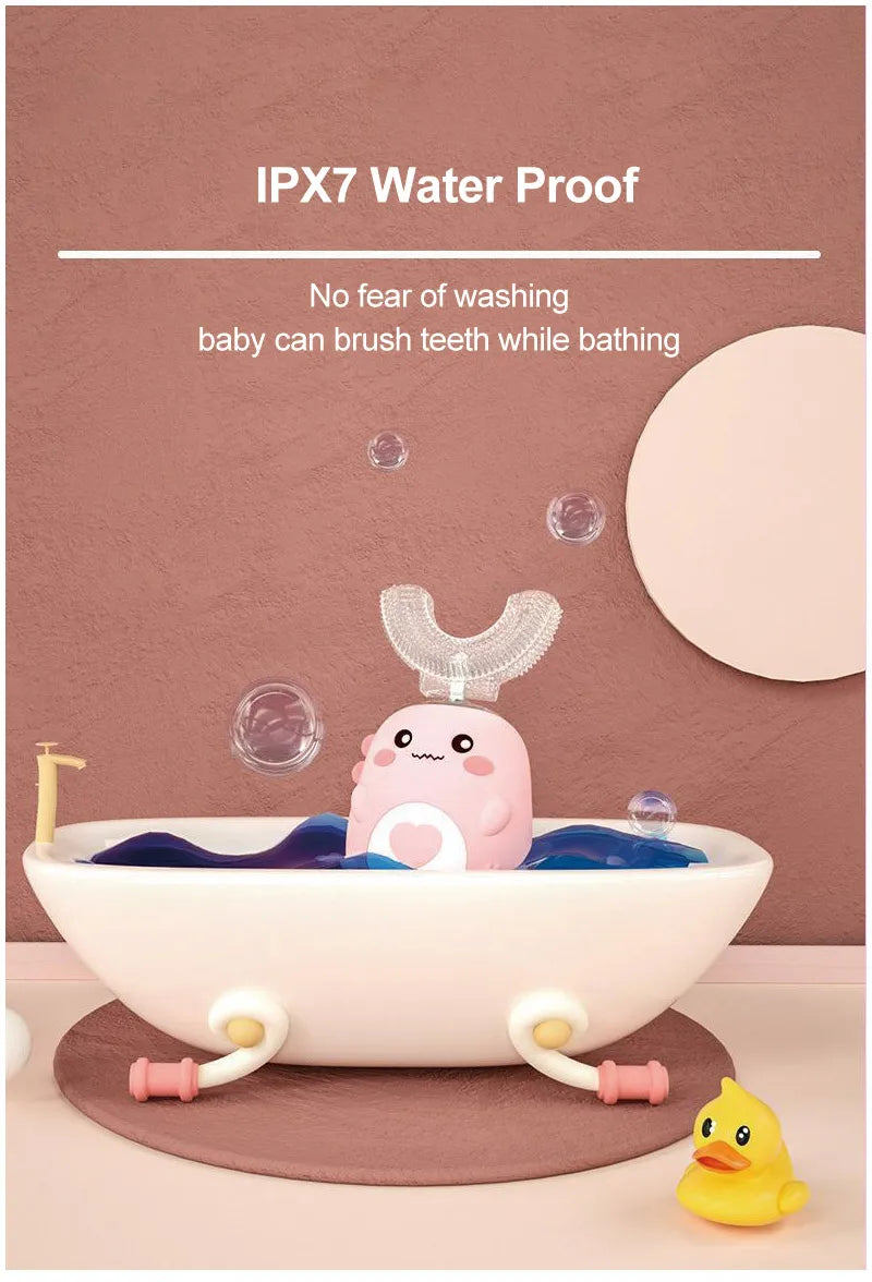 Kids U Shaped Electric Toothbrush, Automatic 360°