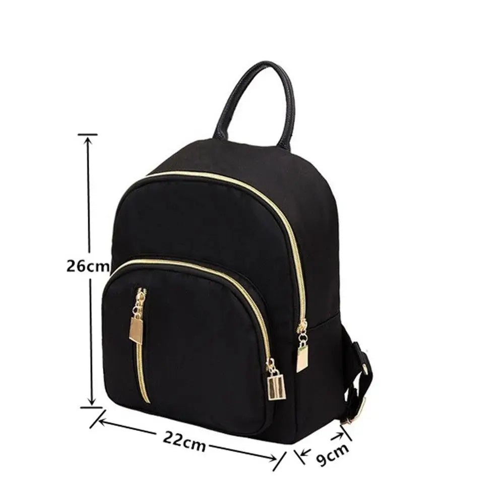 Mini Oxford Backpack – Cute Travel Daypack & Shoulder Bag