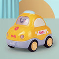Pull Back Vehicle Toy for Toddlers – Cars with Lights & Sound