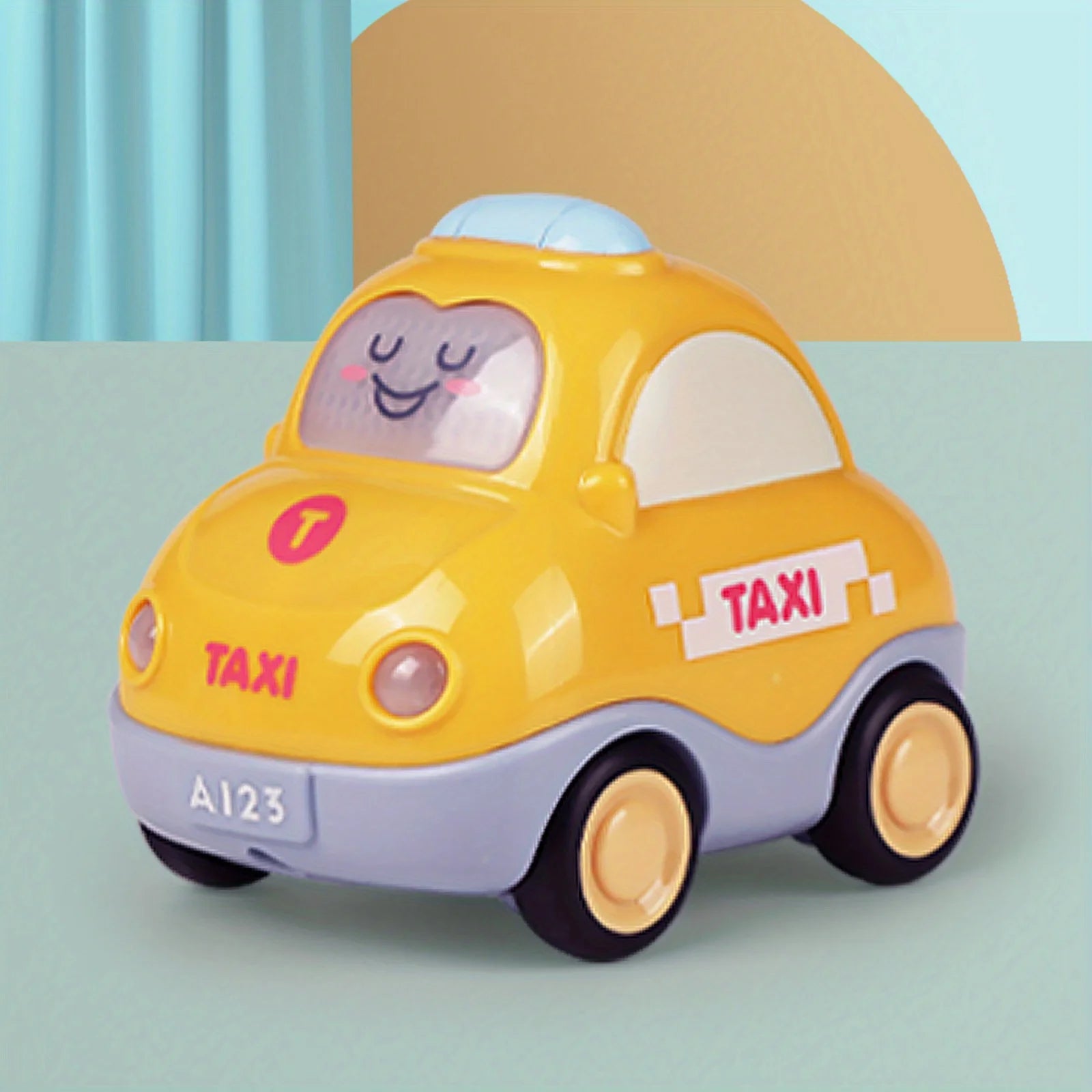 Pull Back Vehicle Toy for Toddlers – Cars with Lights & Sound